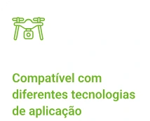Compatível com diferentes tecnologias de aplicação